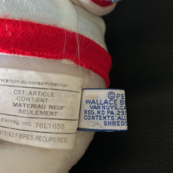 Vintage GANZ BROS Smurf plush circa 1982 - Picture 8 of 8